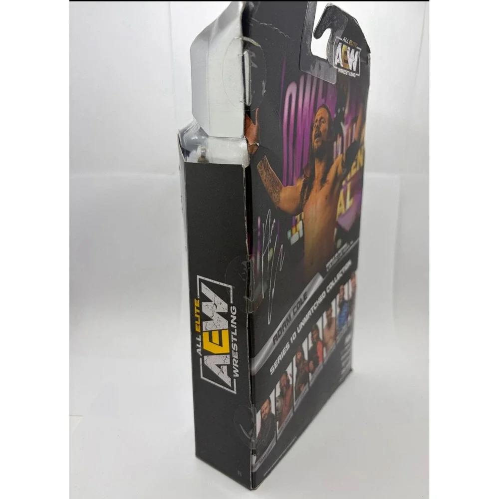 AEW Unmatched Series 10 Adam Cole Action Figure #75 Jazwares Wrestling Toy